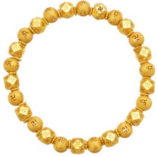 한국금다이아몬드  염주 불교 만자 37.5g