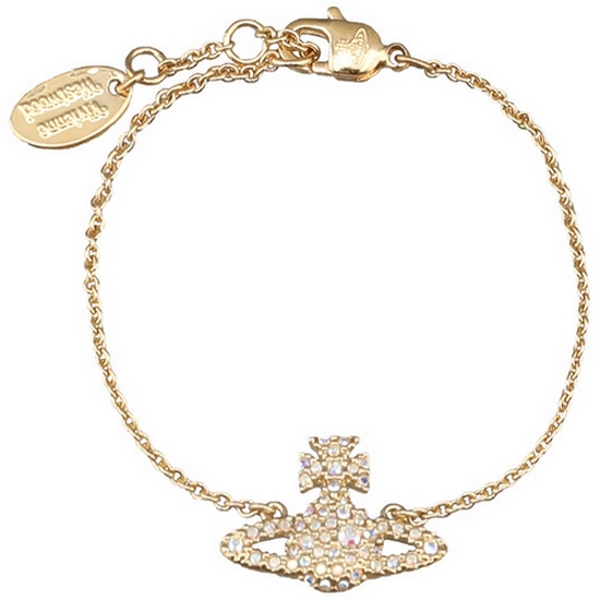 비비안웨스트우드 그레이스 바스 릴리프 팔찌 골드 61020054 R114