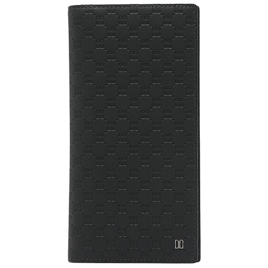 닥스 LOUIS DD 경판로고 매트 가죽 장지갑 DBWA1F361BK