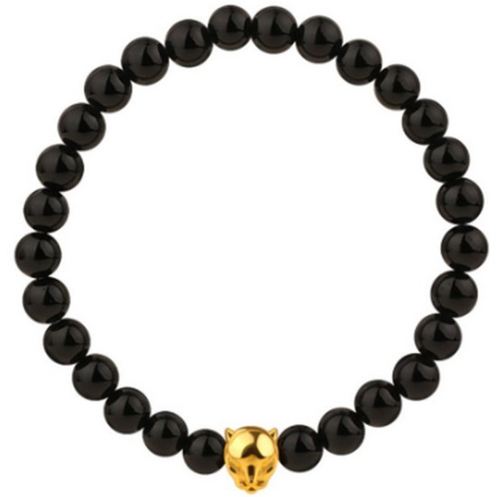 한국금다이아몬드  볼 팔찌 여자 금팔찌 오닉스 퓨마 1g