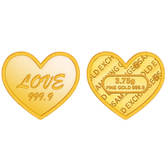 삼성금거래소  하트 골드바 3.75g