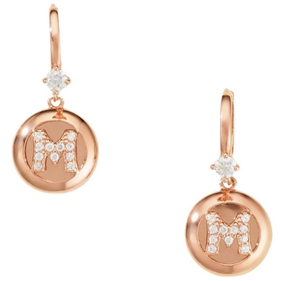 메트로시티 M베이직 스털링 실버 로즈 이어링 A231SE9013RPA