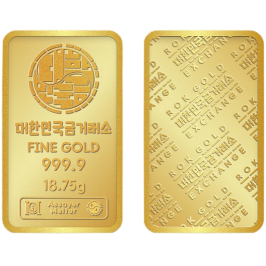 대한민국금거래소  골드바 18.75g