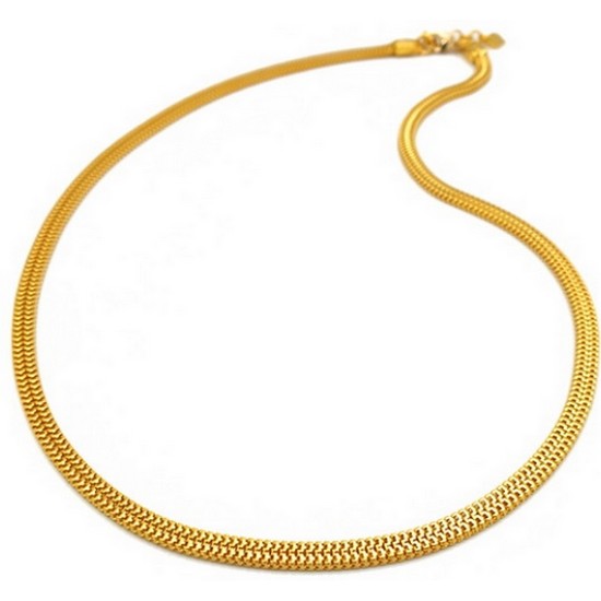 골드리카  스네이크 목걸이 18.75g