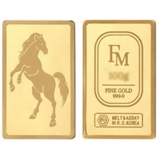 에프엠금거래소  포나인 황금말띠 골드바 3.75g