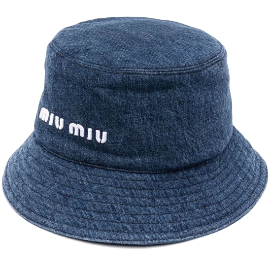 미우미우 데님 버킷 햇 5HC196 2F3W F022X