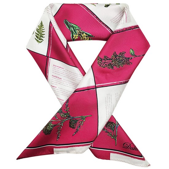 닥스 실크 미니 사각 스카프 FKD050