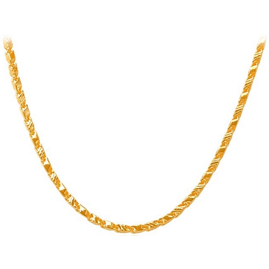 혼골드모아 골드모아 베이직 민콤비 남자 순금 목걸이 112.5g