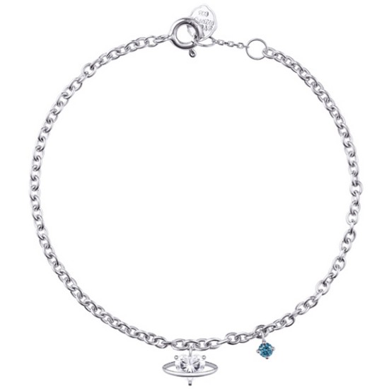 스톤헨지 Luv-it 실버 하트 팔찌 K1811