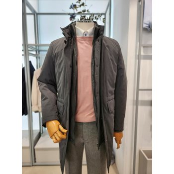 바쏘 내피 분리형 구스다운 사파리 점퍼_BSW4UB07A