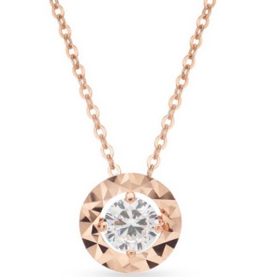 도로시  14K 반짝 컷팅원큐 목걸이