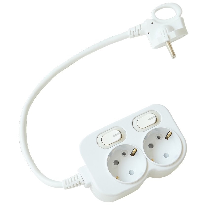 세계  에코파워탭 LED 2구 16A 개별절전 멀티탭