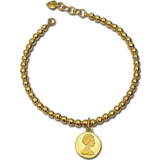 종로금1번가  여자 팔찌 여왕 볼 18.75g