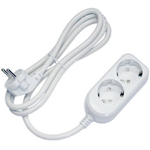 강원전자 NETmate 2구 접지 SAFE 멀티탭 2개