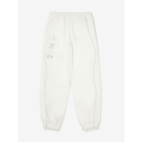 휠라 우븐 조거팬츠 FS2WPF3252F_OWH