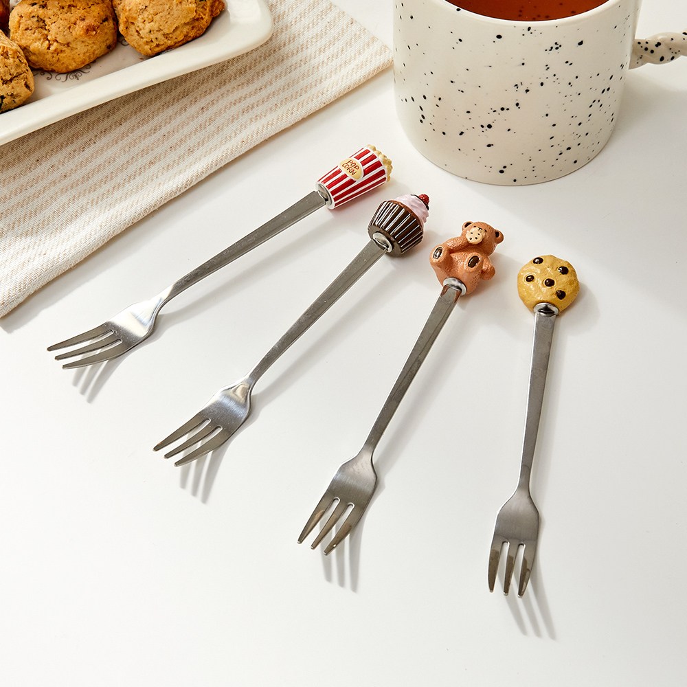 모던하우스 베어브런치 티포크세트 4P