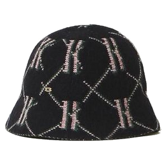 헤지스 HARIATO 네이비 울혼방 버킷햇 HILG3F801N2