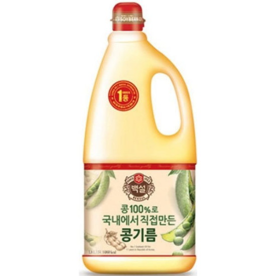 백설 콩기름 1800ml 6개