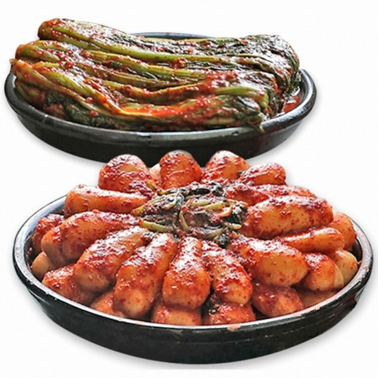 도미솔식품 총각김치 3kg + 갓김치 2kg