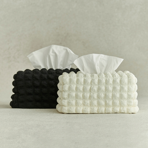 데코뷰 올록볼록 퀼팅스타일 티슈케이스