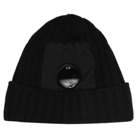 CP컴퍼니 렌즈 와펜 골지 울 비니 15CMAC300A 005509A 999