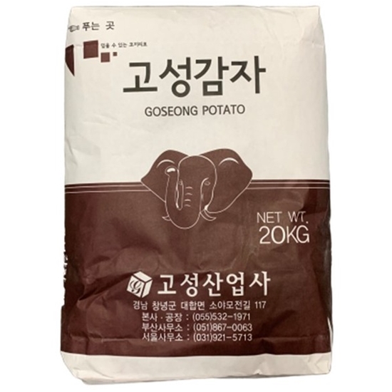 고성산업사 고성 감자전분 20kg