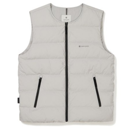 스노우피크  프로 라운드넥 경량 다운 베스트 S23WMTDV30LG