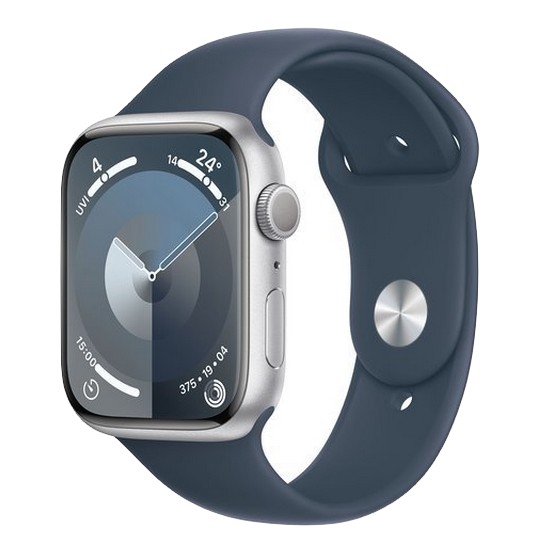 Apple  워치 시리즈9 45mm 실버 알루미늄