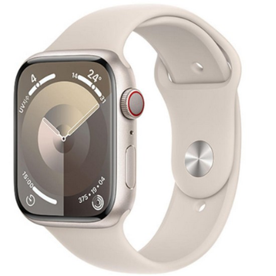 APPLE  워치 시리즈9 45mm Cellular 스타라이트 알루미늄