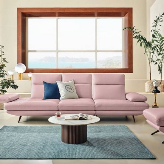 에싸 토스카 스윙기능 리브 패브릭 소파 4인용