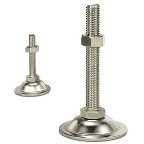 우일  경하중 니켈도금 조절좌 NBL-50-10-100