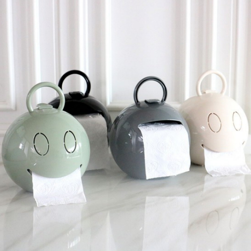 센스2030 스마일 휴지 케이스