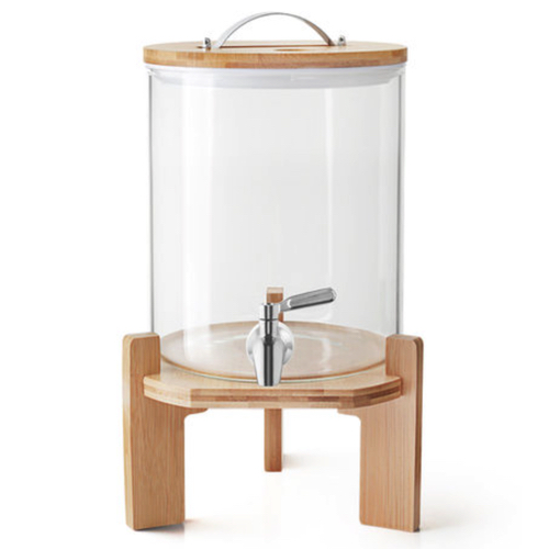 사계절 사용가능한 내열유리 음료디스펜서 5L 7.5L 10L 베르세 음료디스펜서 5L