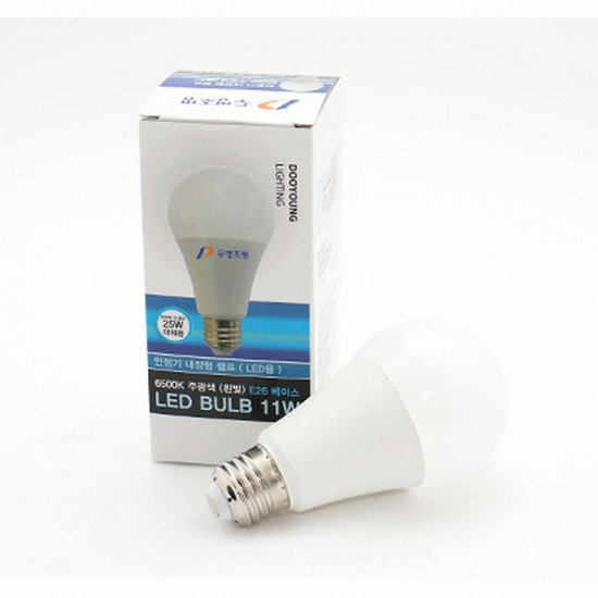 두영조명  LED 벌브전구 전구색 11W