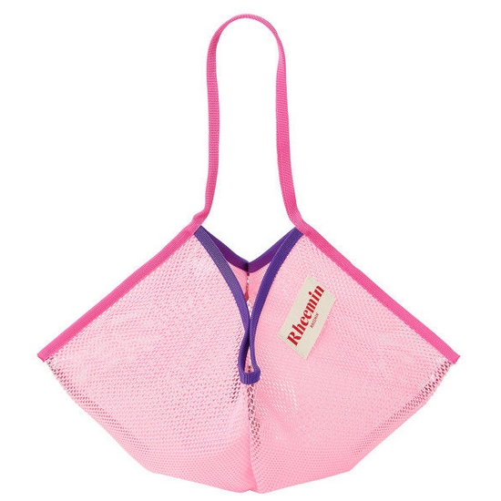 RHEEMIN MESH FORTUNE BAG (PINK)