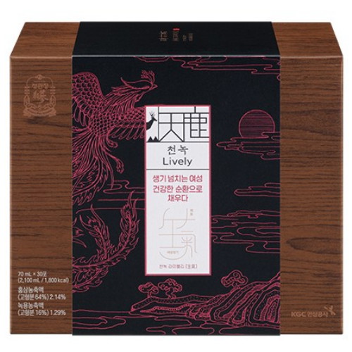 정관장 천녹 라이블리 Lively 70ml 30포