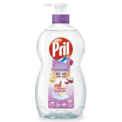 프릴 맑은식초 주방세제 달콤한 리치 700ml