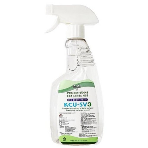 코리아크린업 휘발성 스텐 얼룩제거제 KCU-SV3 600ml