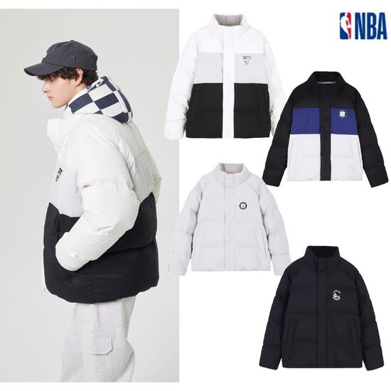 NBA GSW WARRIORS 숏푸퍼 다운 N224DW031P