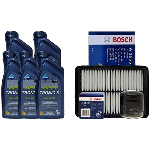 아랄  슈퍼트로닉 K 5W30 5L + 보쉬필터 기아 셀토스 1.6 가솔린 터보