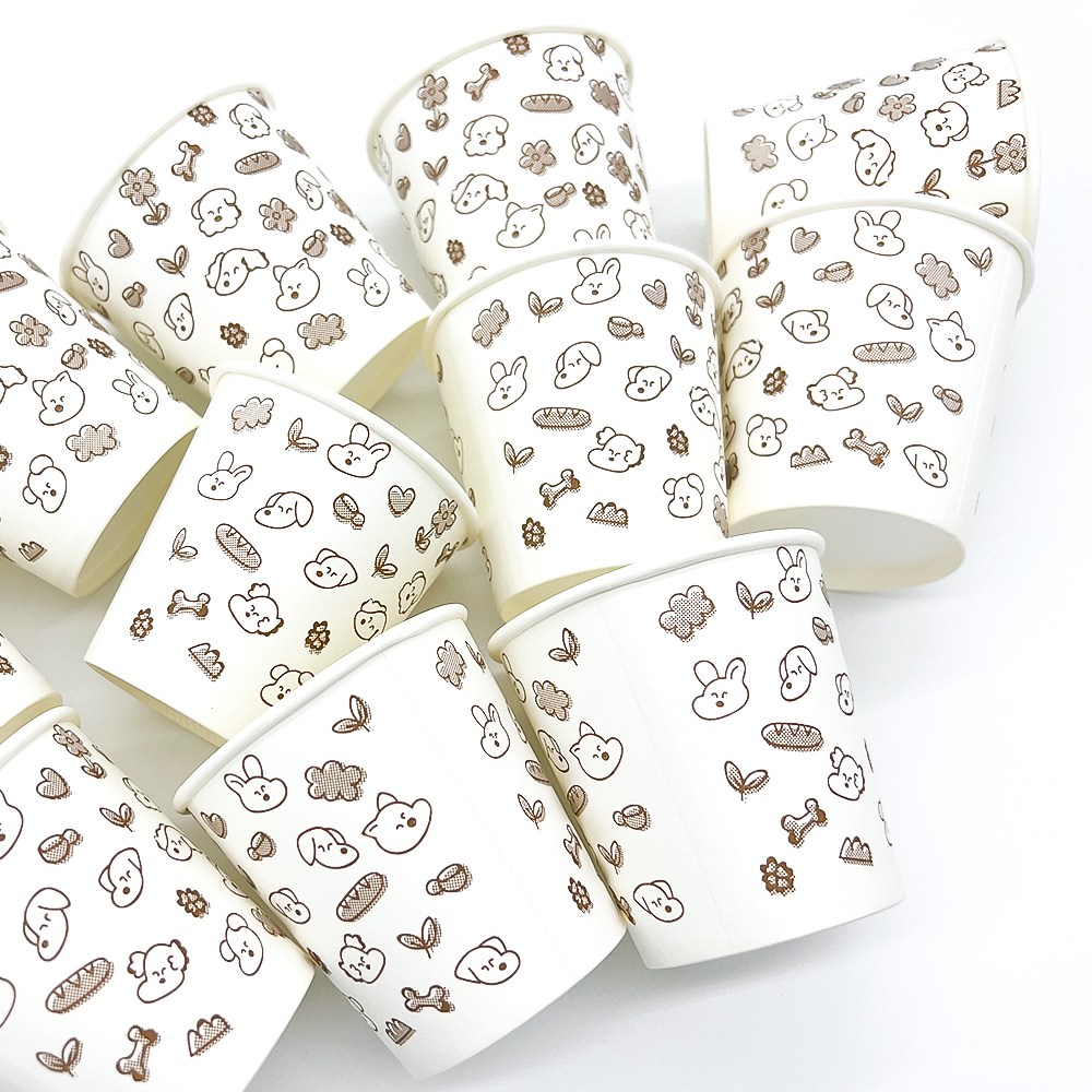 서연  6.5온스 댕댕이 종이컵