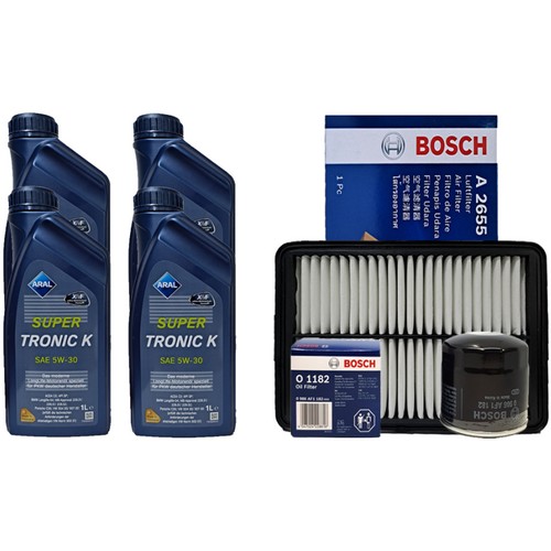 아랄  슈퍼트로닉 K 5W30 4L + 보쉬필터 현대 아반떼AD 1.6 LPI