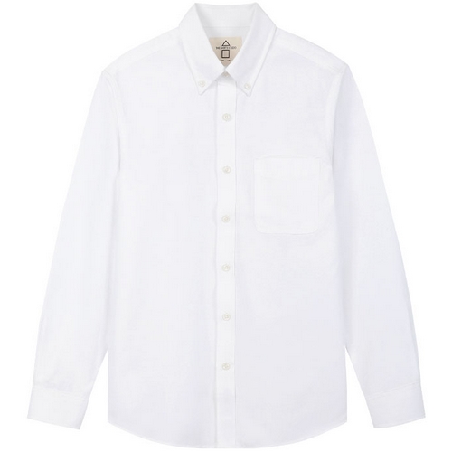 더셔츠스튜디오 루즈핏 면혼방 옥스포드 버튼다운 셔츠