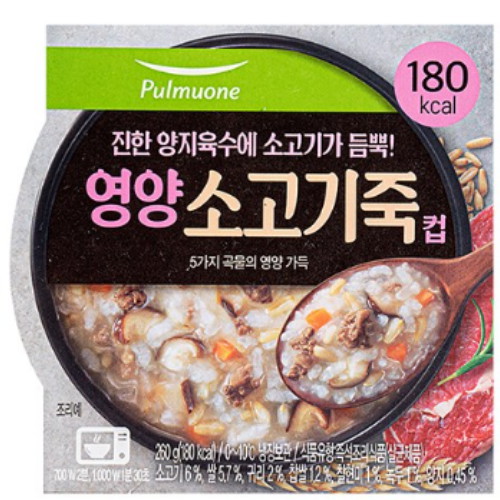 풀무원 영양 소고기죽 컵 260g [1개]
