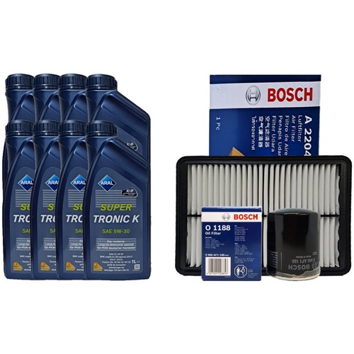 아랄  슈퍼트로닉 K 5W30 8L + 보쉬필터 현대 더뉴 그랜드스타렉스 디젤
