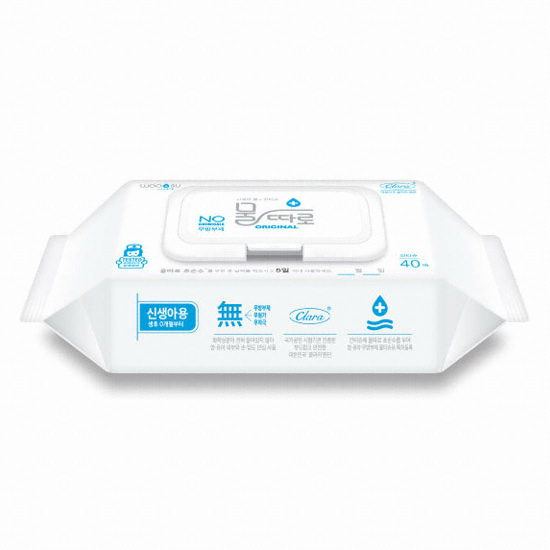 물따로 오리지널 건티슈 캡형 40매