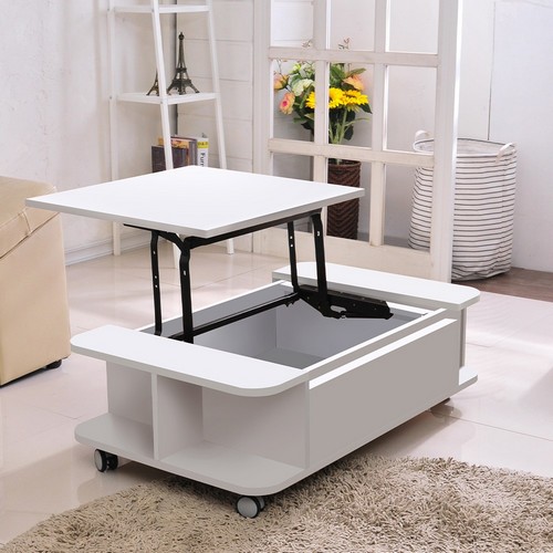 집무드 로이스 이동식 거실 리프트업 소파테이블 1000