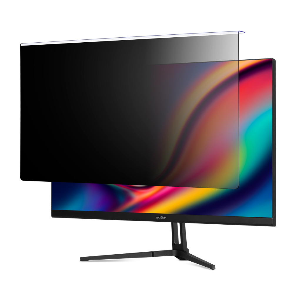지클릭커  휴 쉴드 정보보안 블루라이트 차단 거치형 모니터필름