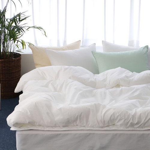 베이직톤 클래식 고밀도 순면80수 광폭 호텔식 차렵이불 기본세트