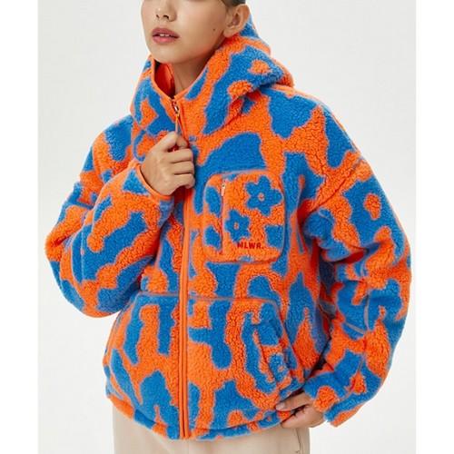 뮬라웨어  후드 플리스 패딩 자켓 AWWDPD217